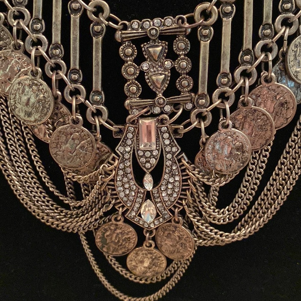 Beautiful silver necklace